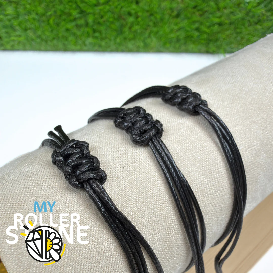 Bracelet Trèfle à Quatre Feuilles Réglable – Acier Inoxydable Argenté - Image 2