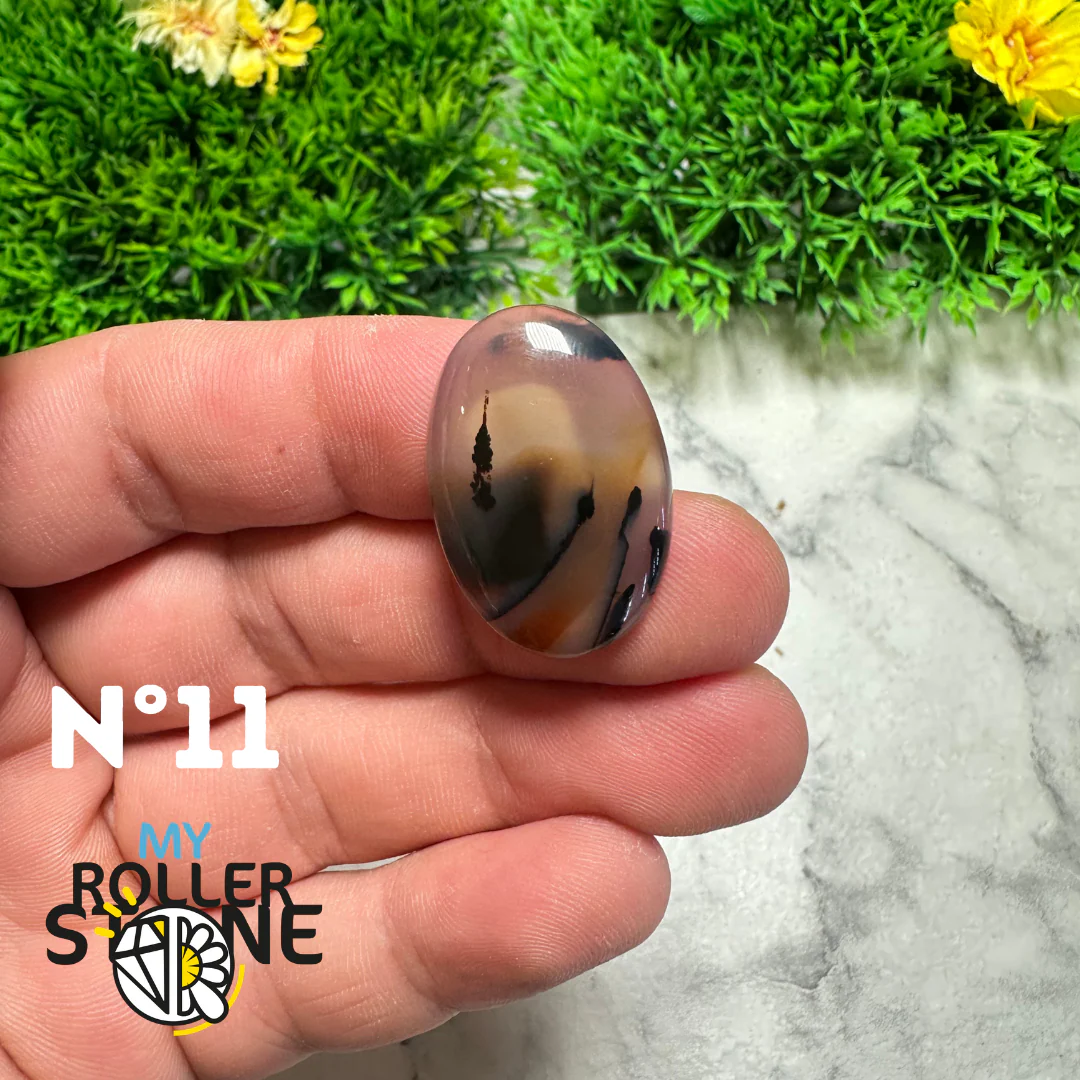 Cabochon Agate Montana Forme libre - Image 12