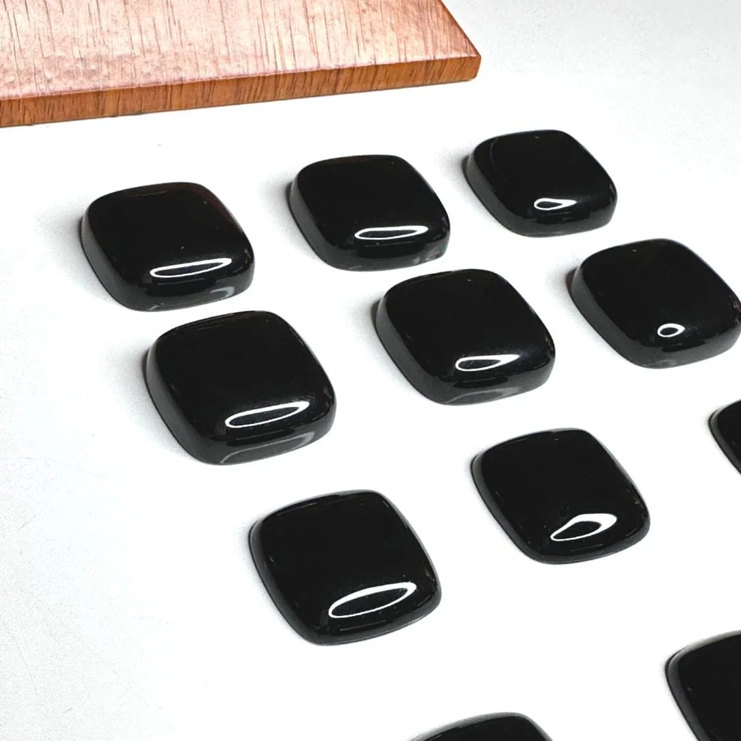Cabochon Carré Arrondi Onyx