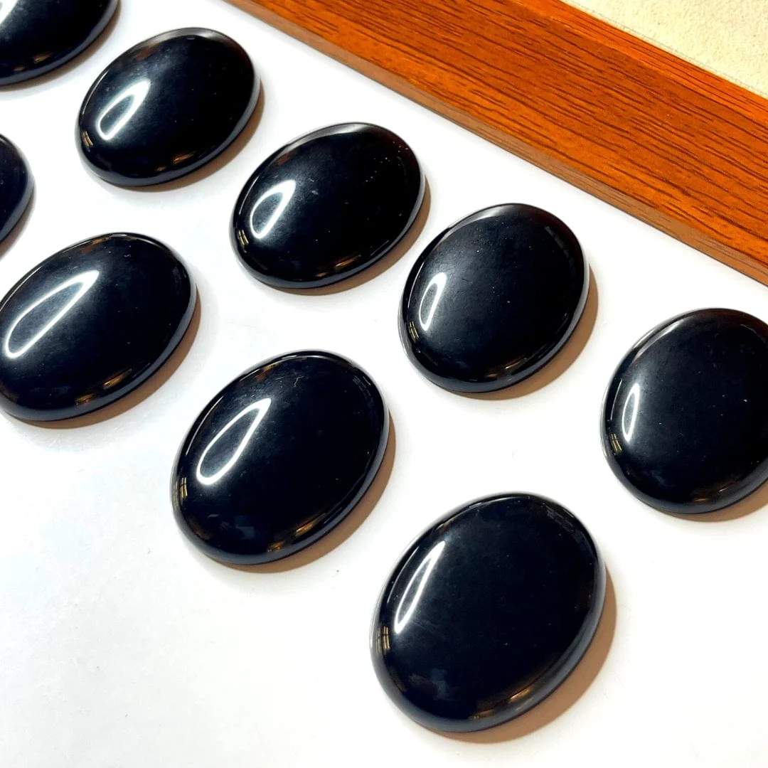 Cabochon Ovale Obsdienne