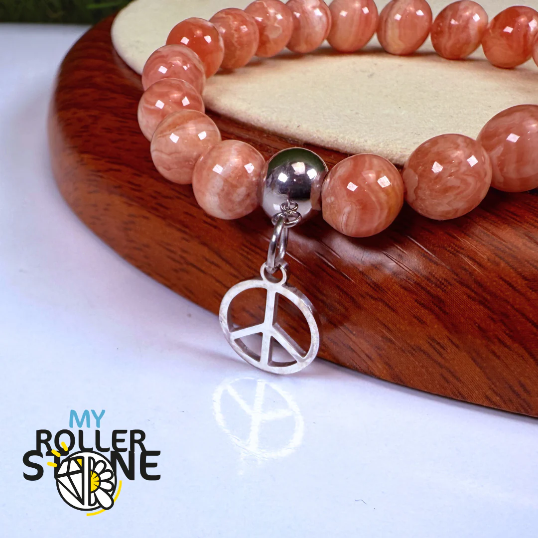 Charm Acier Inoxydable Peace