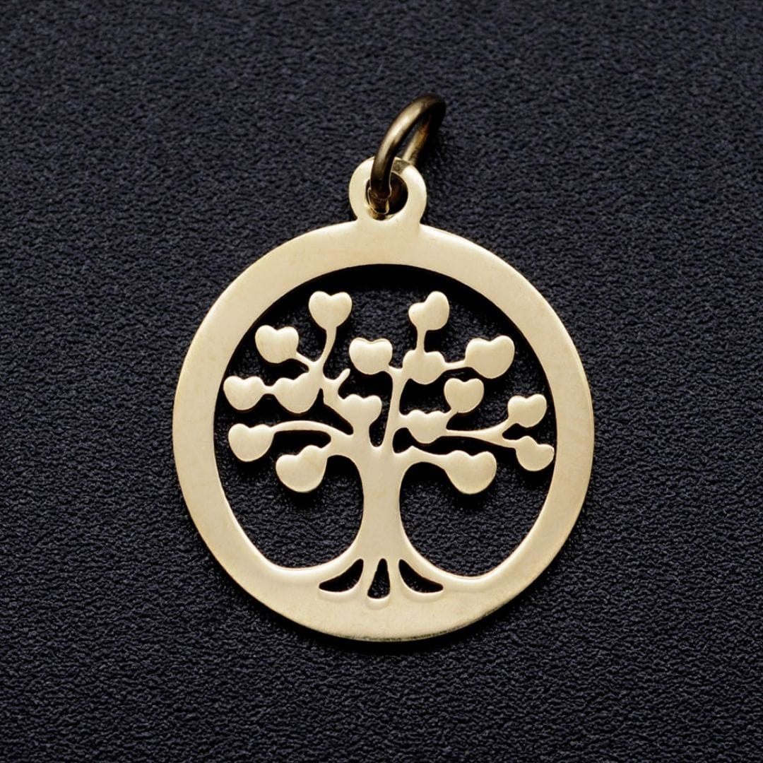 Charm Arbre de vie acier inoxydable - Image 3