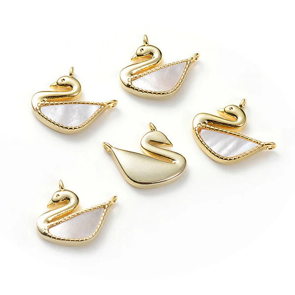 Charm Cigne Nacre