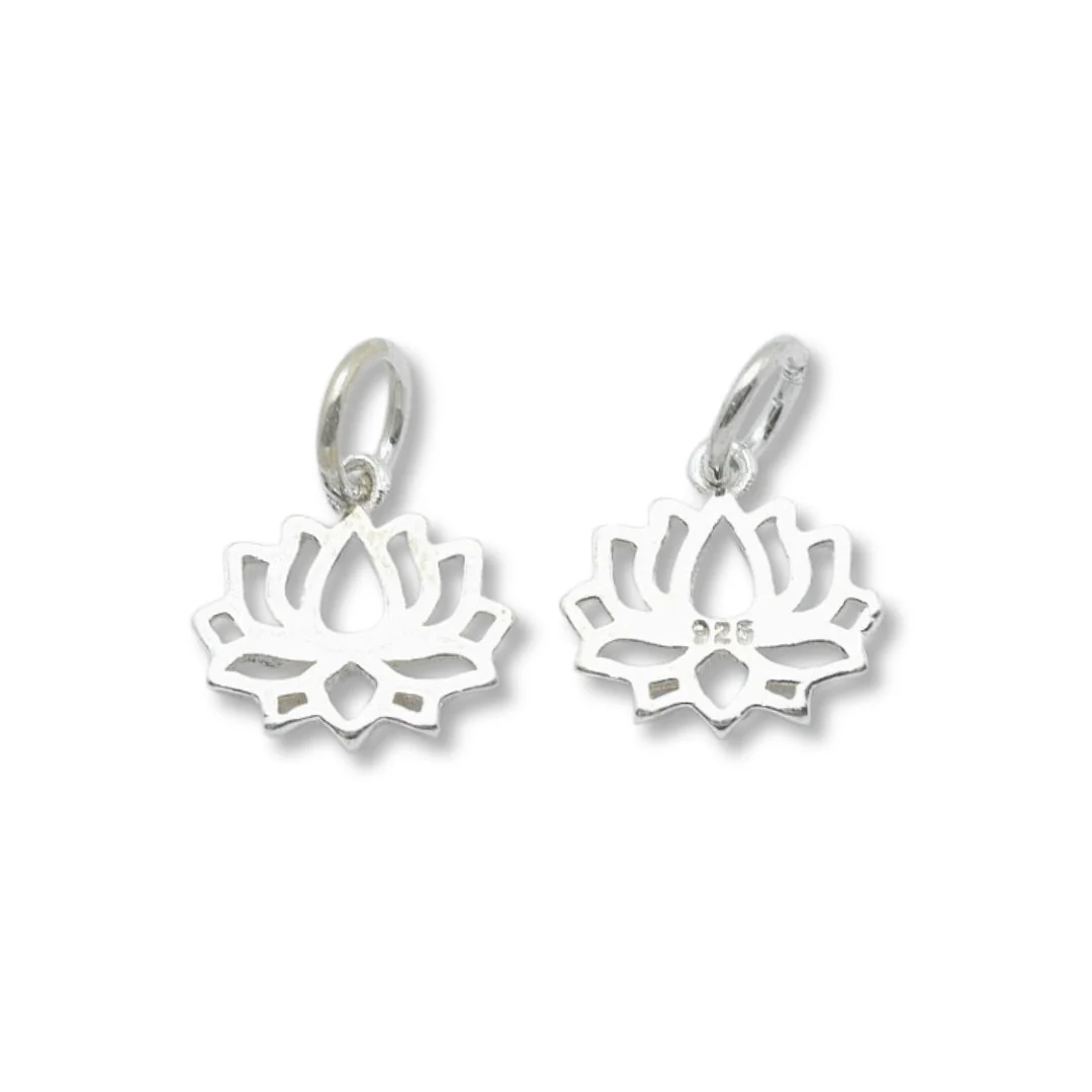 Charm Lotus Argent 925 - Image 4