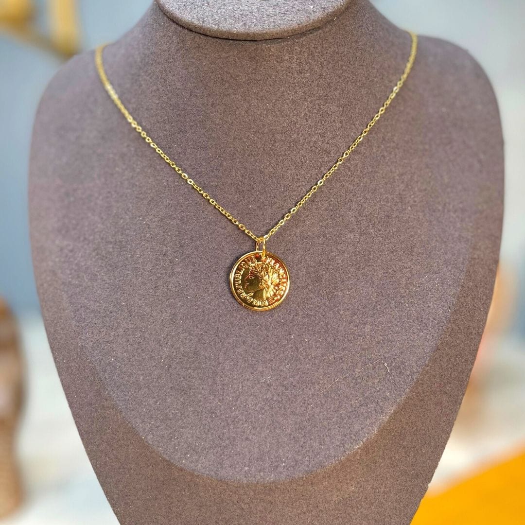 Charm pièce de monnaie doré et Argenté - Image 3