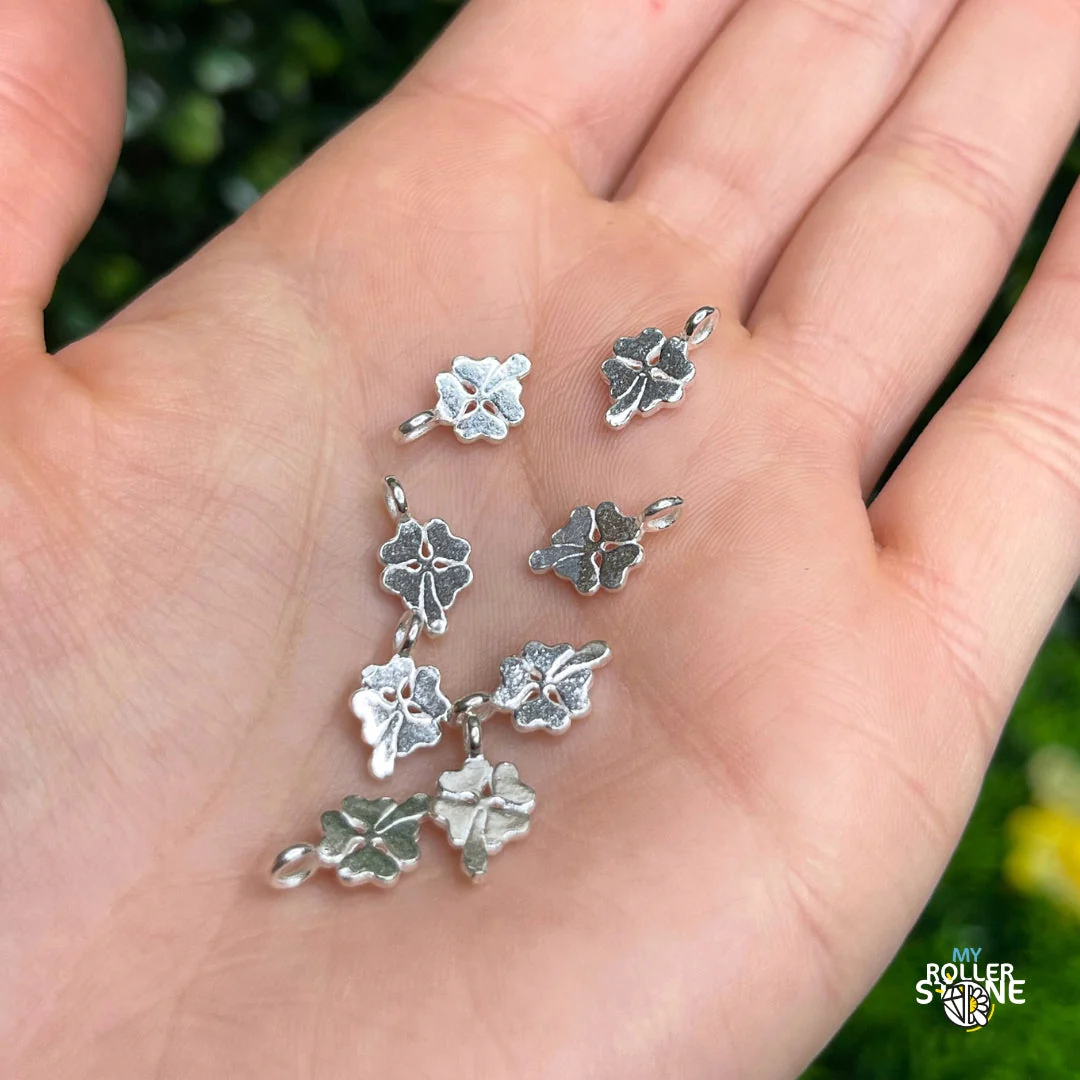 Charm Trèfle Argent 925 - Image 2