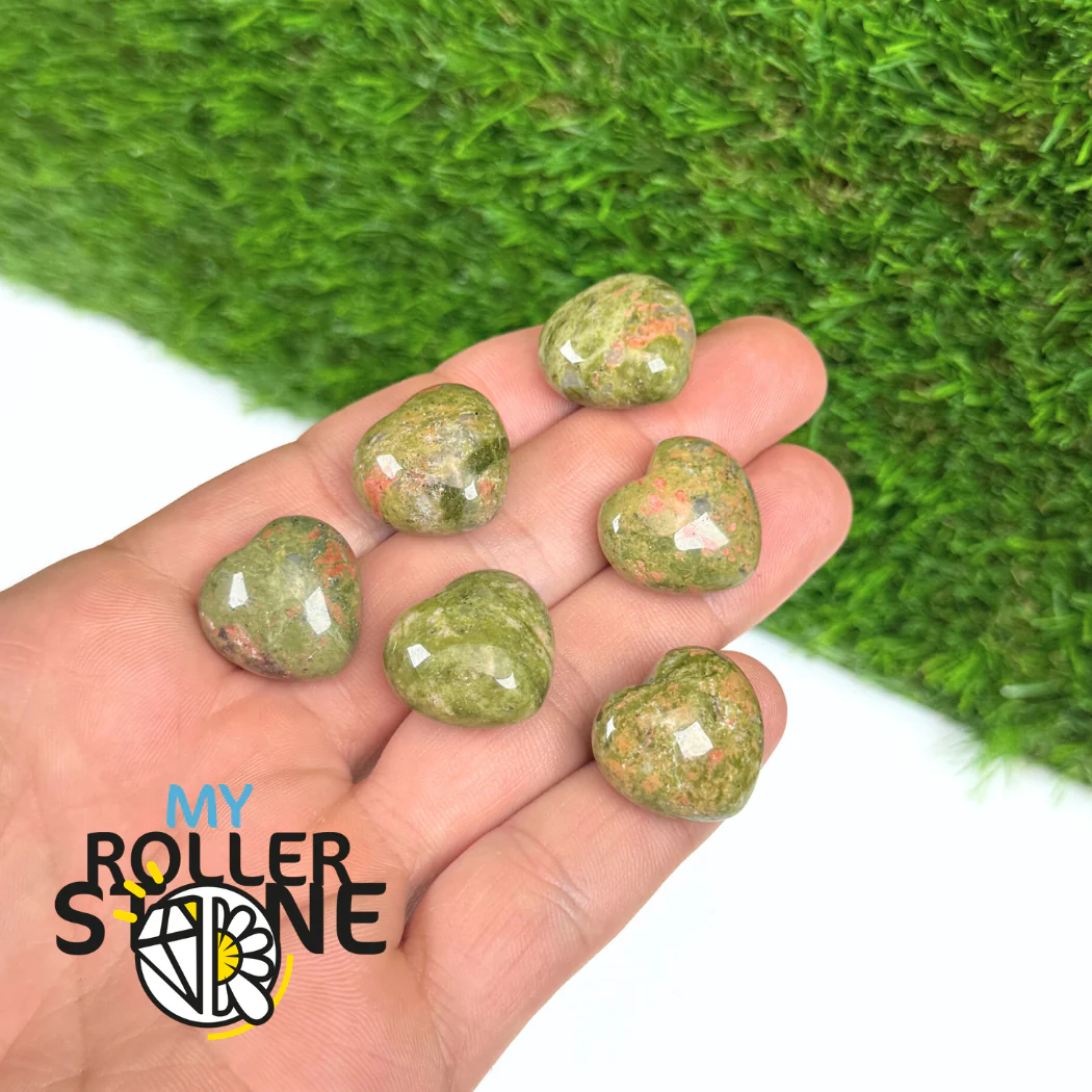 Coeur en Unakite