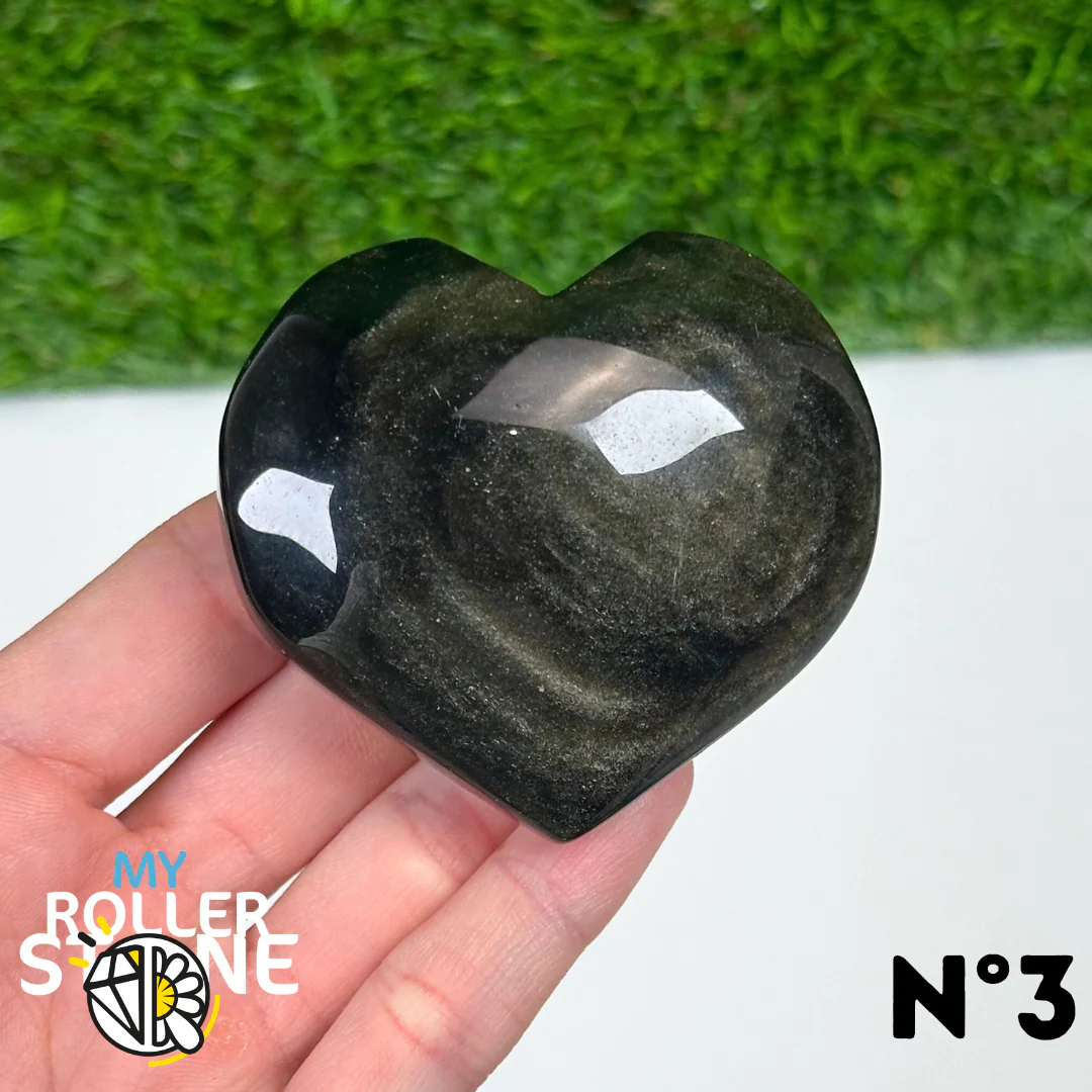 Coeur Obsidienne Dorée - Image 4