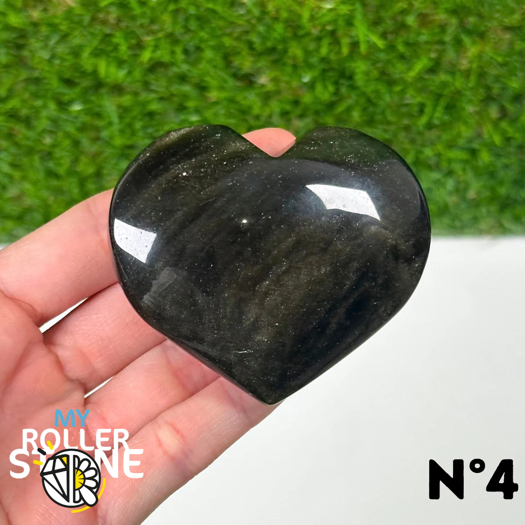 Coeur Obsidienne Dorée - Image 5