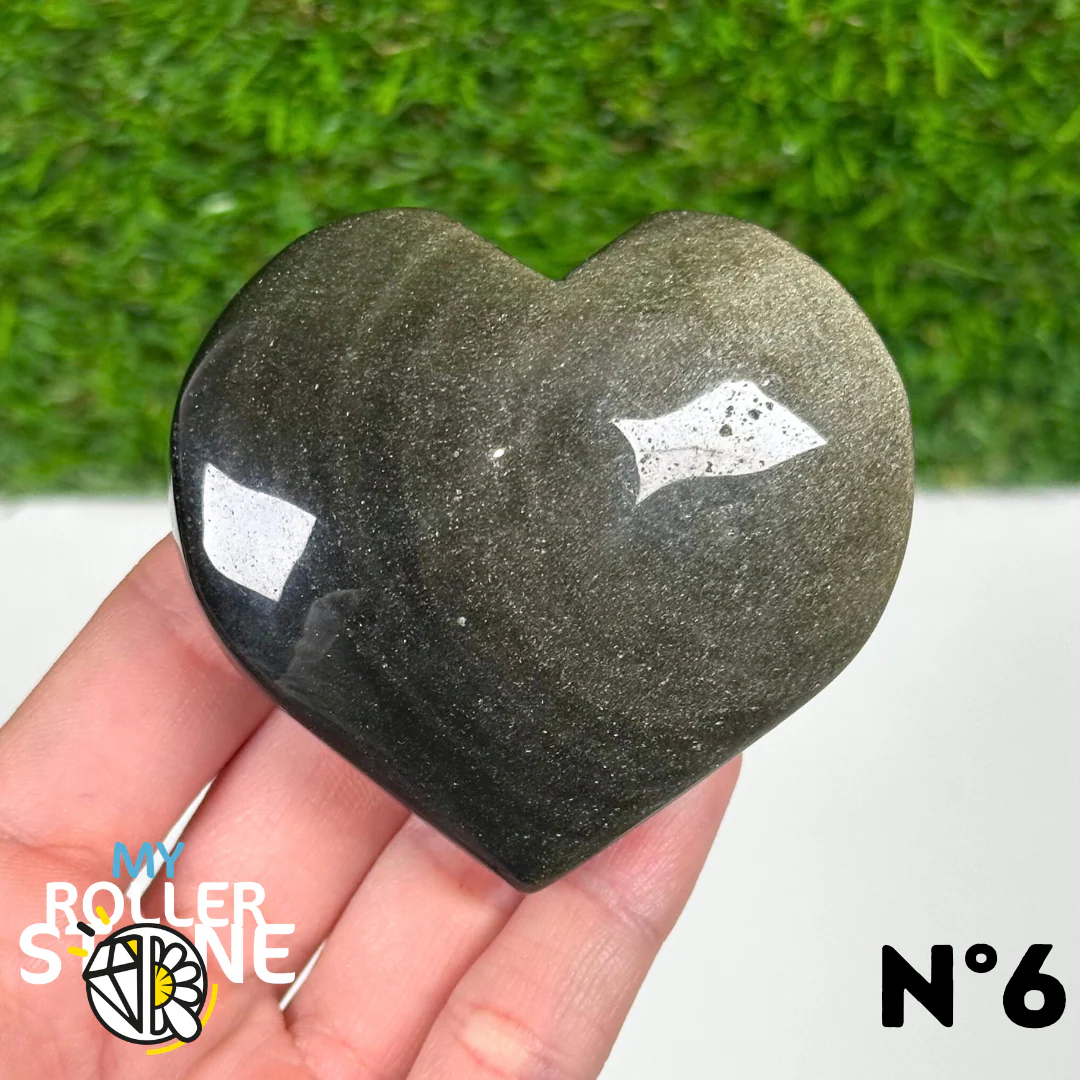 Coeur Obsidienne Dorée - Image 7
