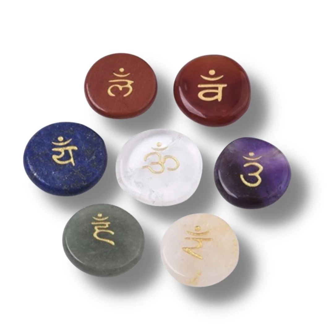 Coffret Pierres 7 chakras