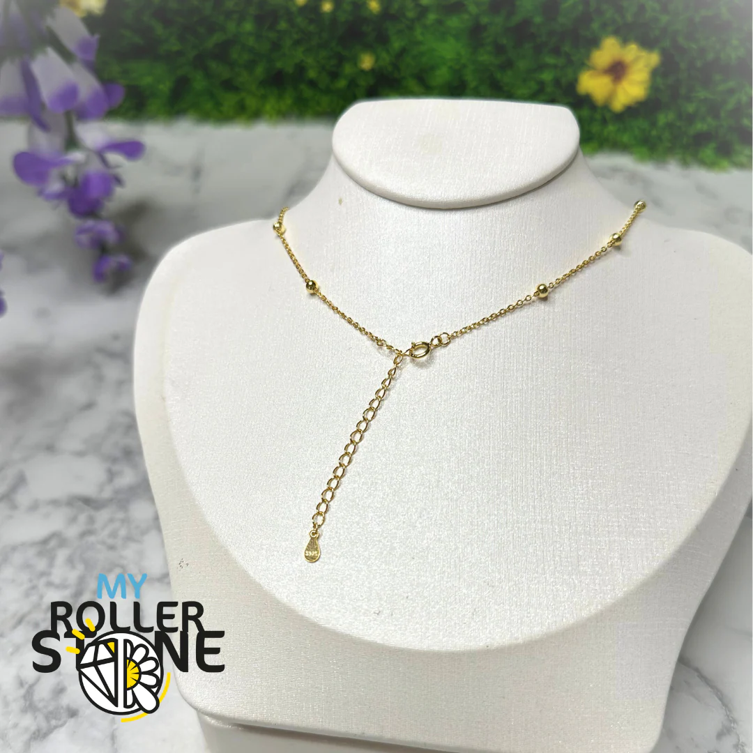 Collier avec Perle de Culture Argent 925 perlée (Or ou Argent) - Image 2