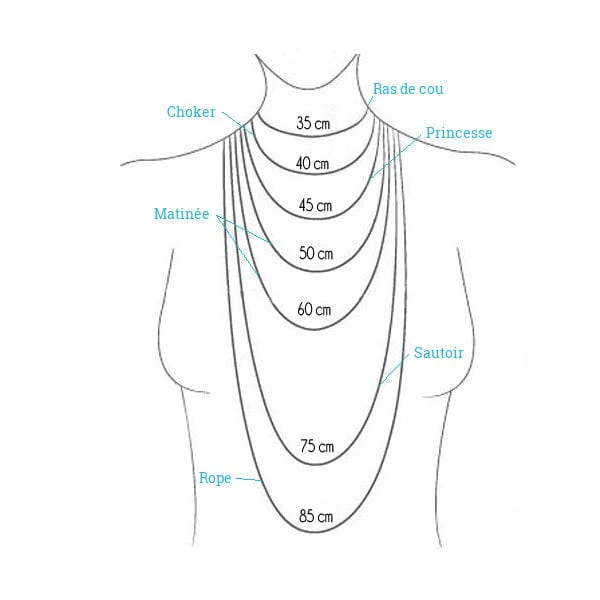Collier Cordon noir 3mm fermoir acier inoxydable - Image 3