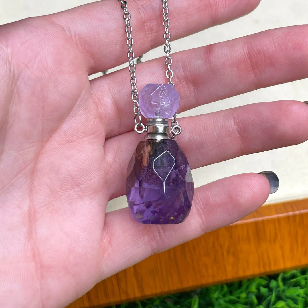 Collier Fiole Améthyste - Image 2