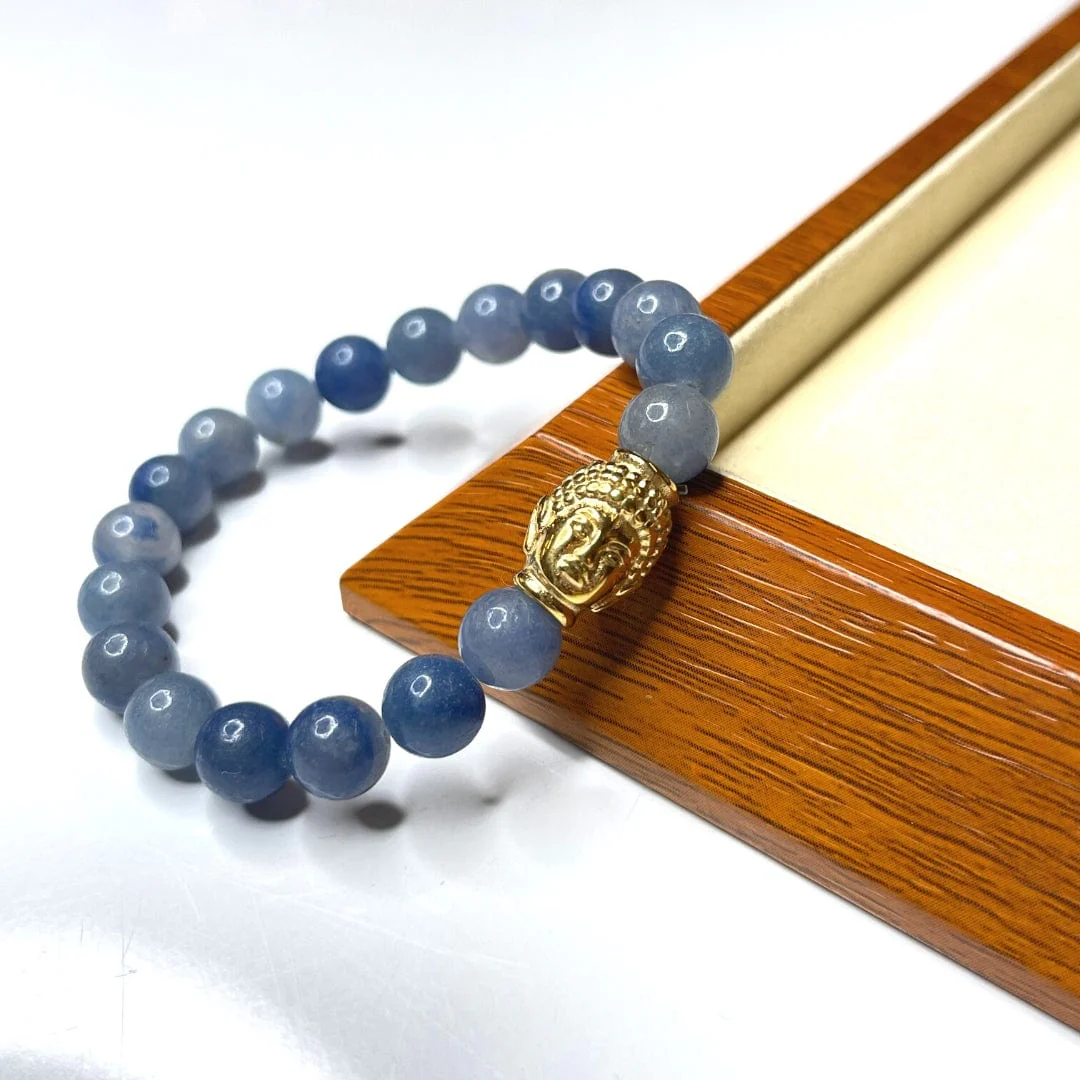 Tête de bouddha en perle - Image 3