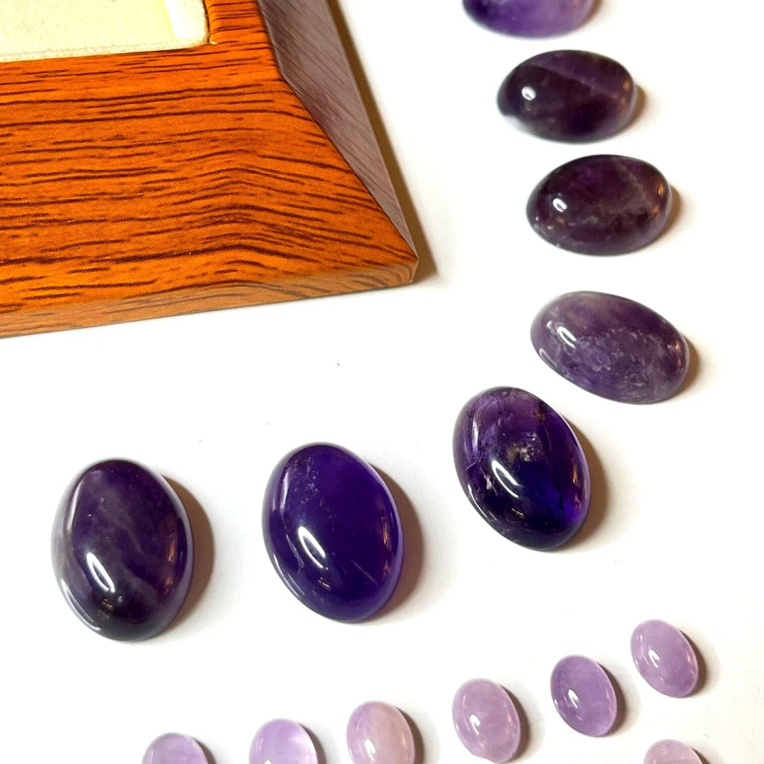 Cabochon Ovale Améthyste