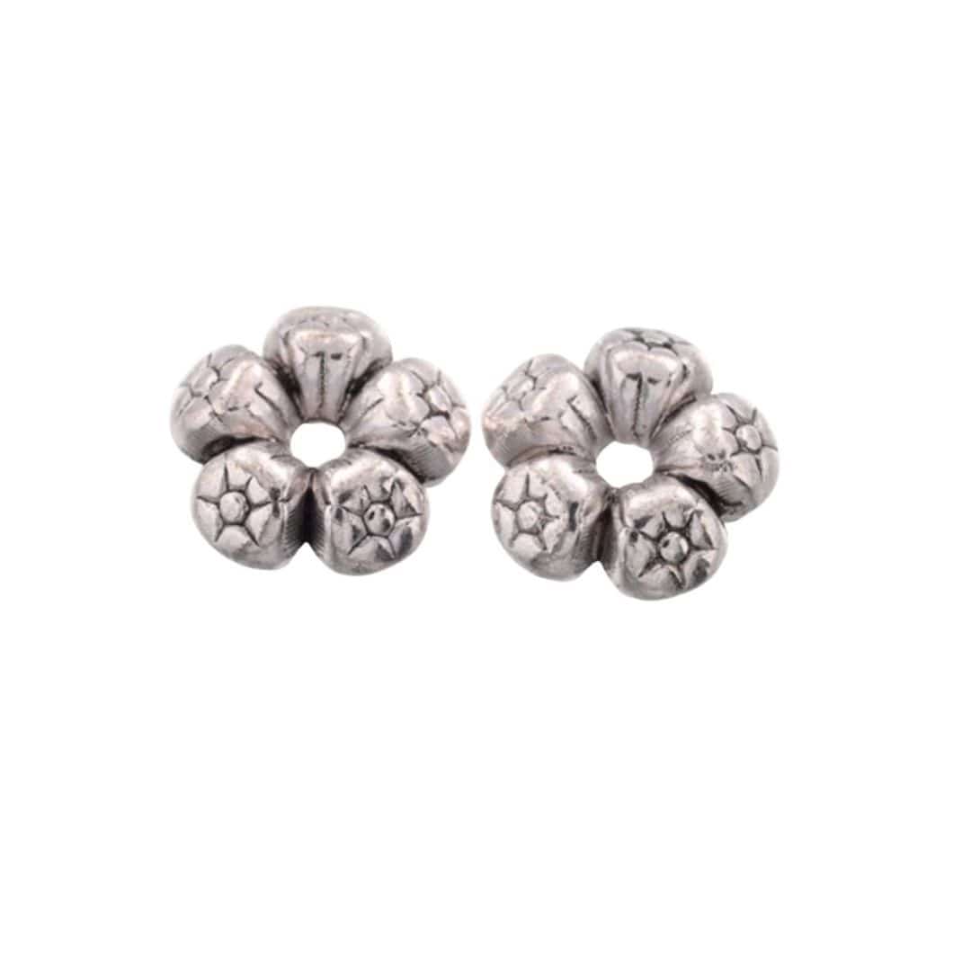 Coupelle fleur antique(100pcs)