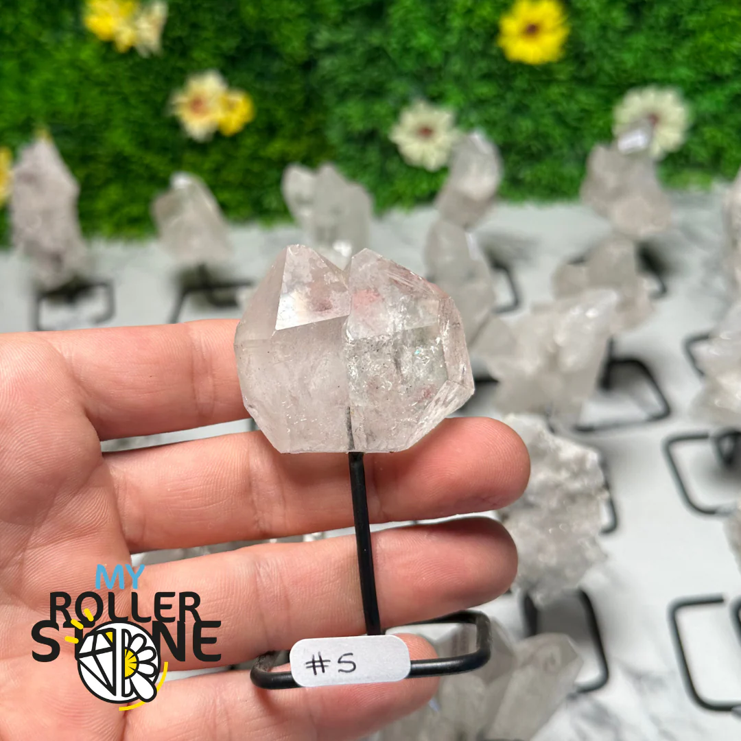 Cristal de roche sur socle - Image 20
