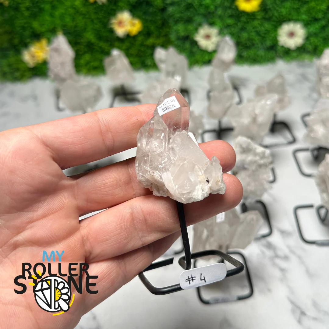 Cristal de roche sur socle - Image 21
