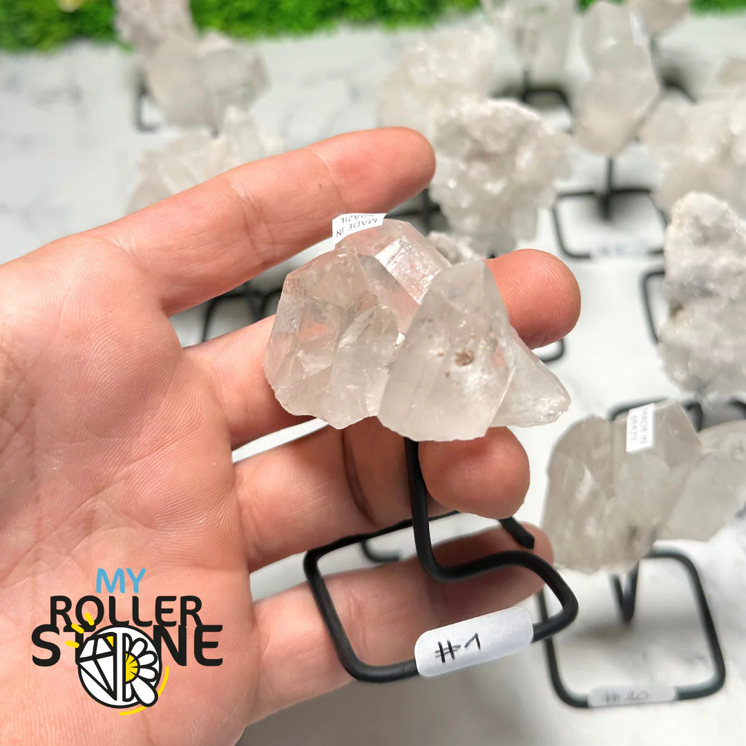 Cristal de roche sur socle - Image 24