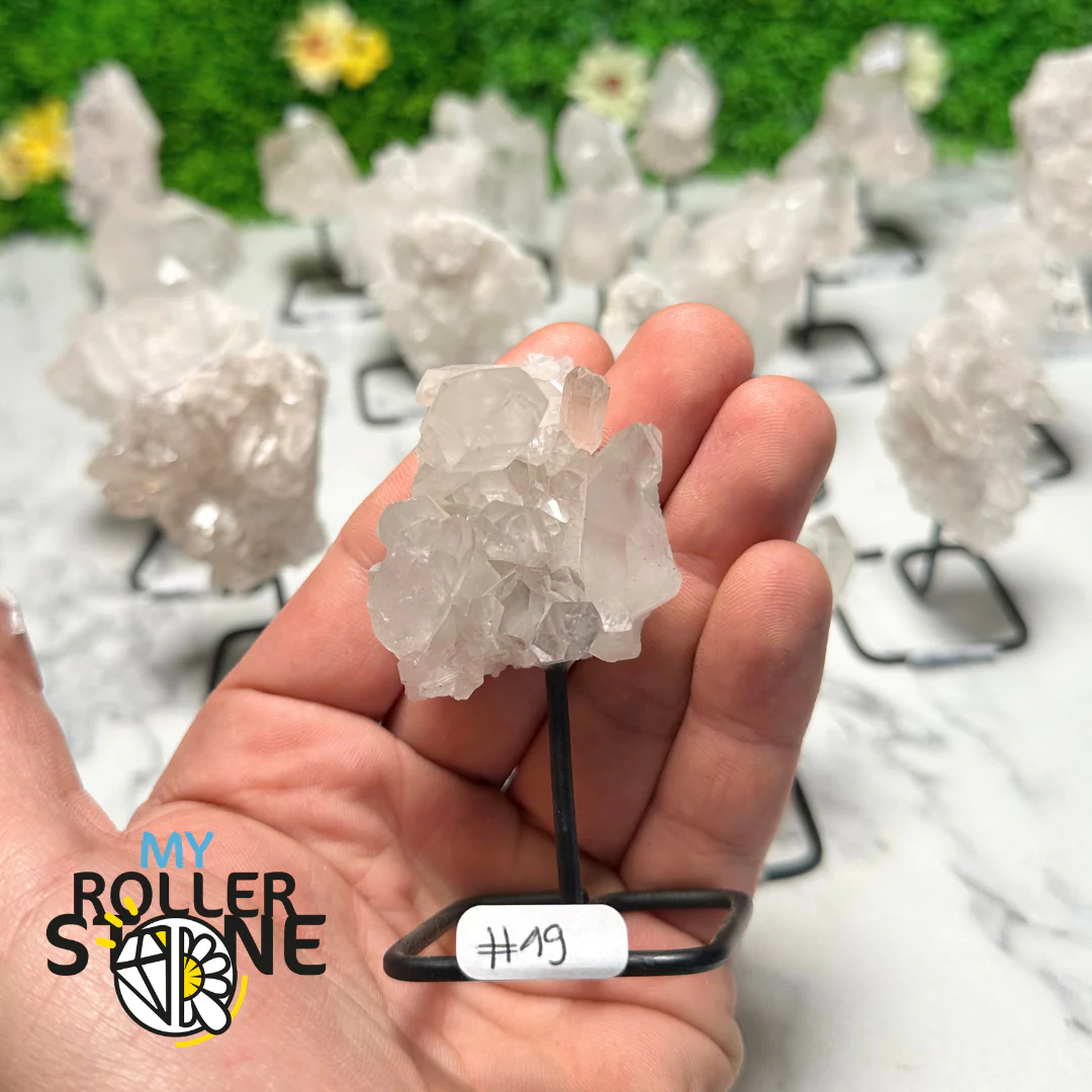 Cristal de roche sur socle - Image 3