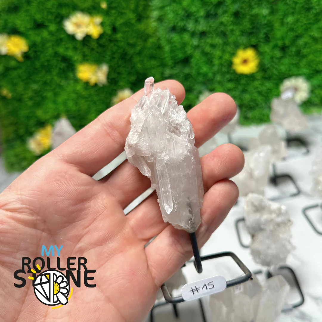 Cristal de roche sur socle - Image 9