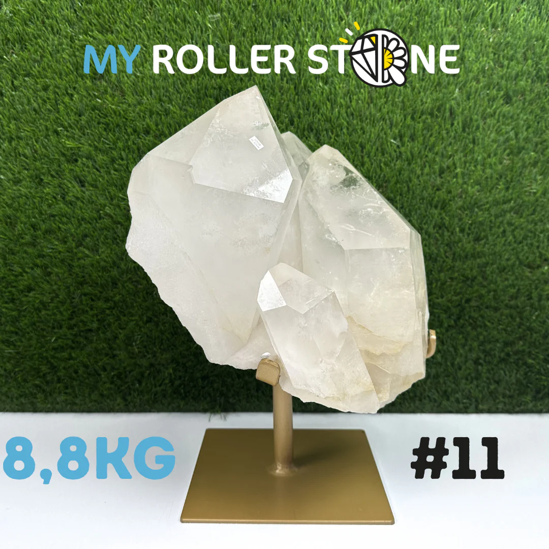 Cristal de Roche Sur Support #11