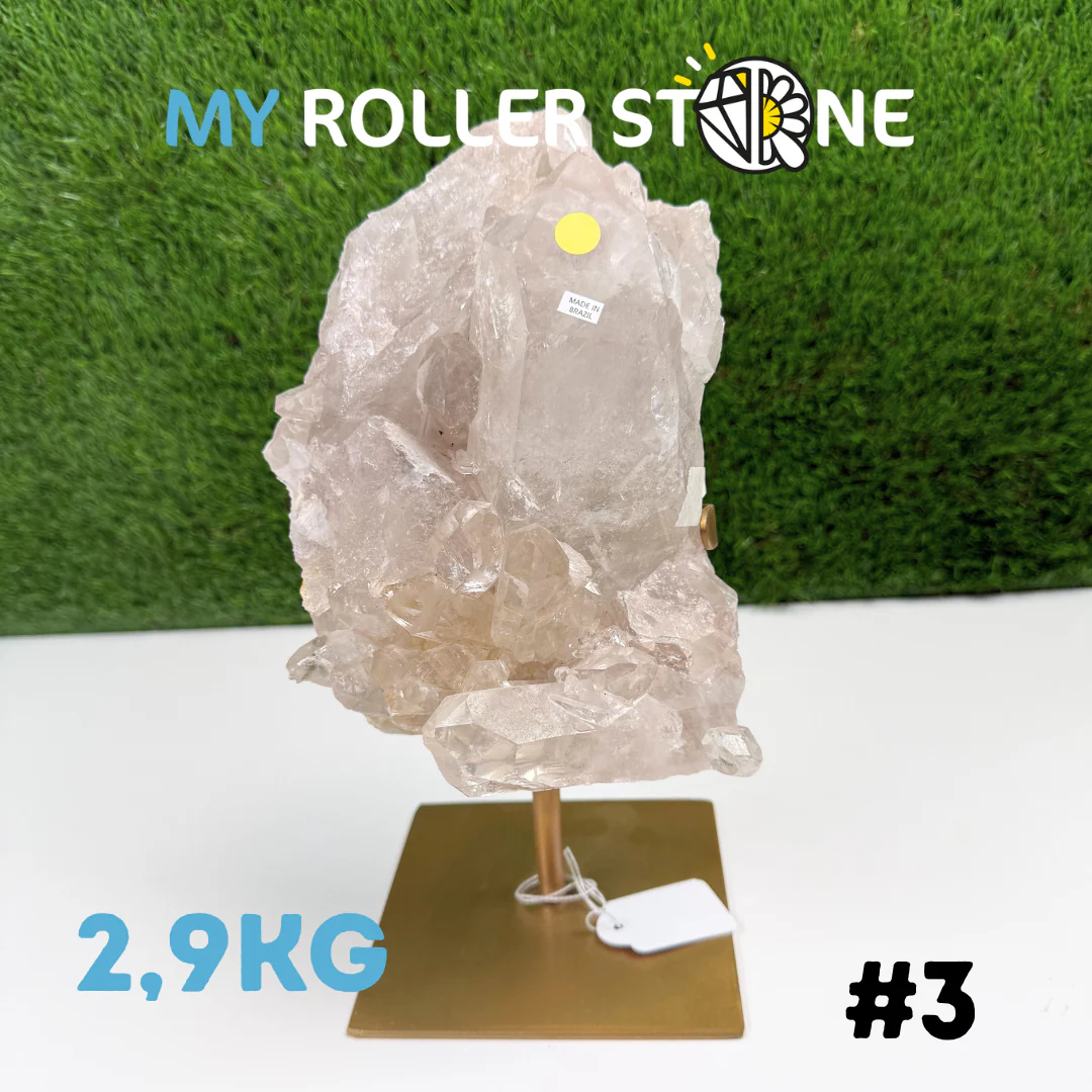 Cristal de roche sur Support #3 - Image 3