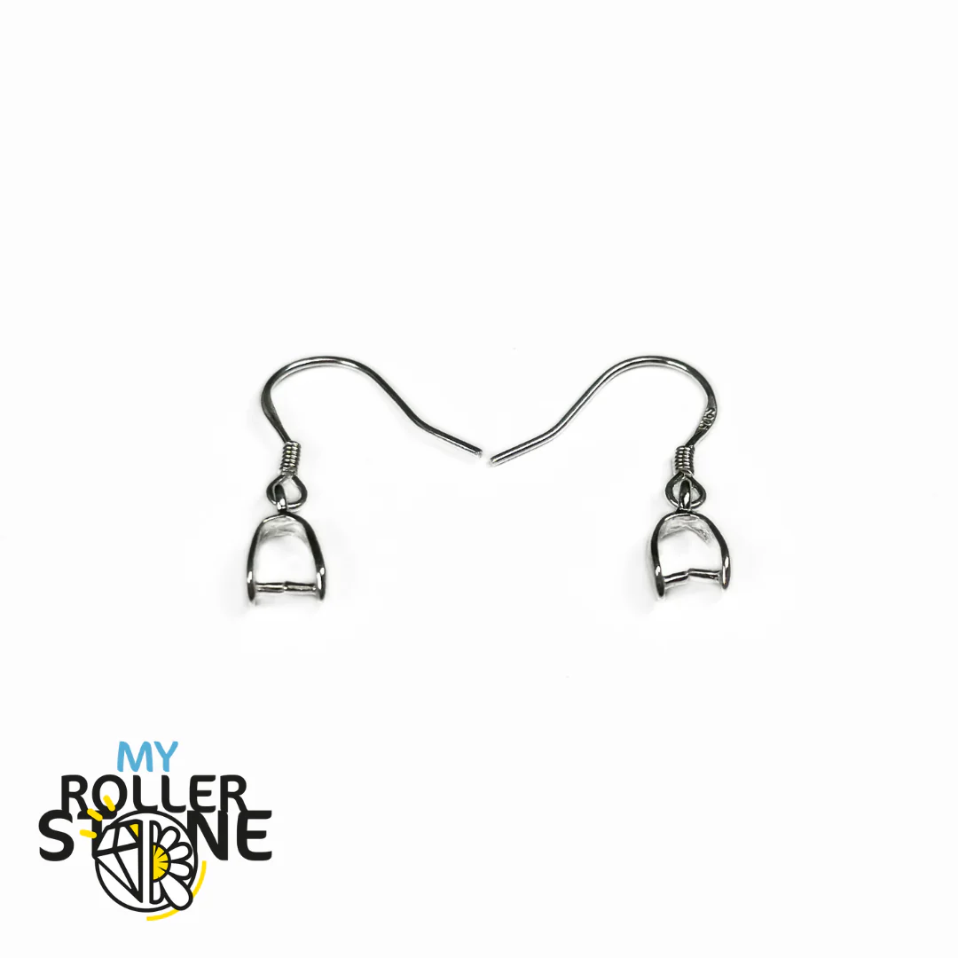 Crochets de Boucles d’Oreilles avec Bélières en Argent Sterling 925 - Image 2