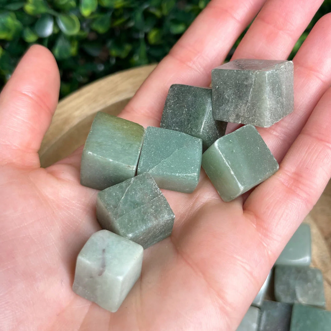 Cube Aventurine Verte