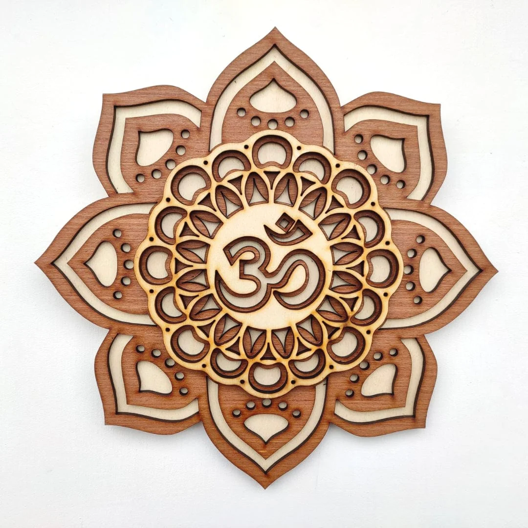 Décoration Murale en bois Aum