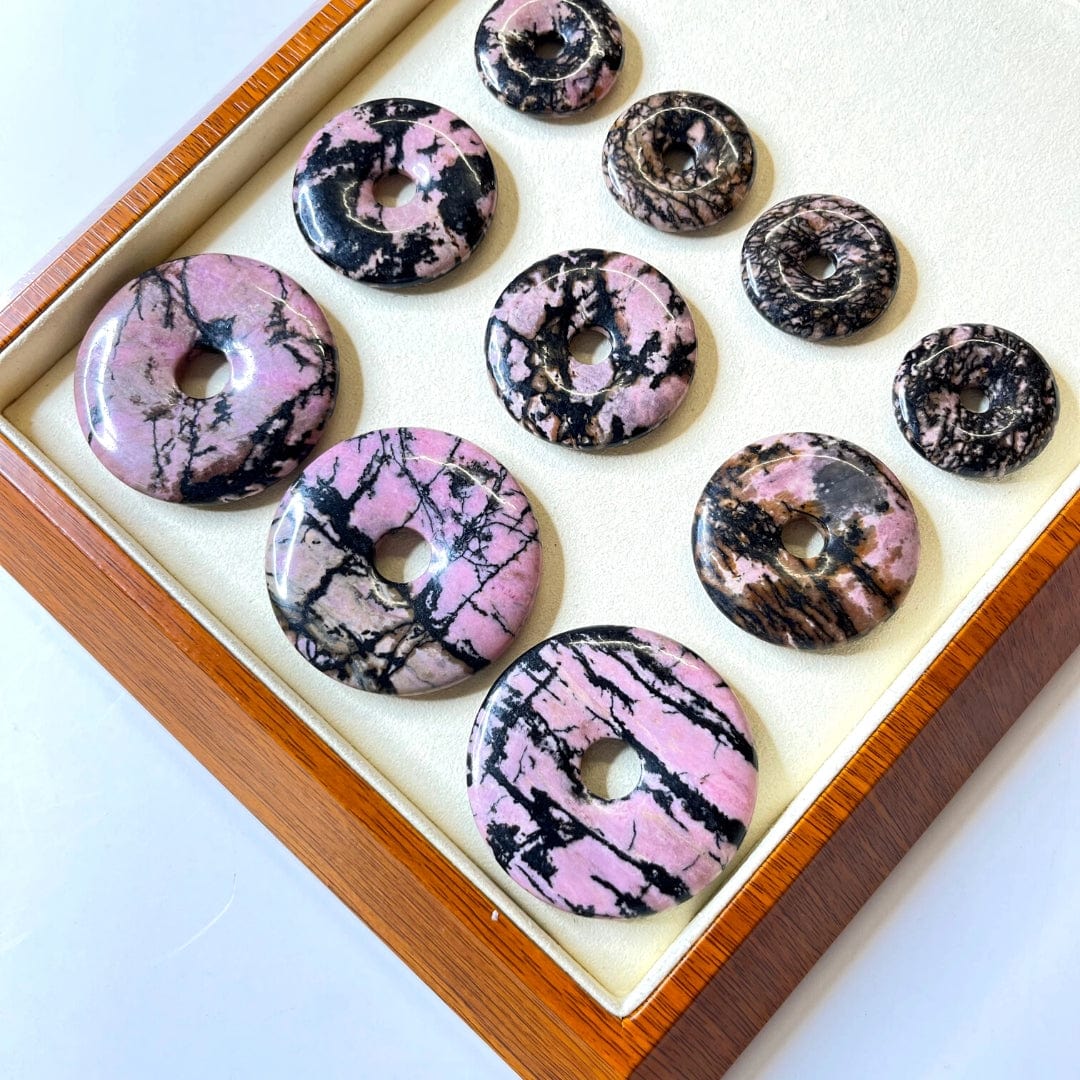 Donuts Rhodonite