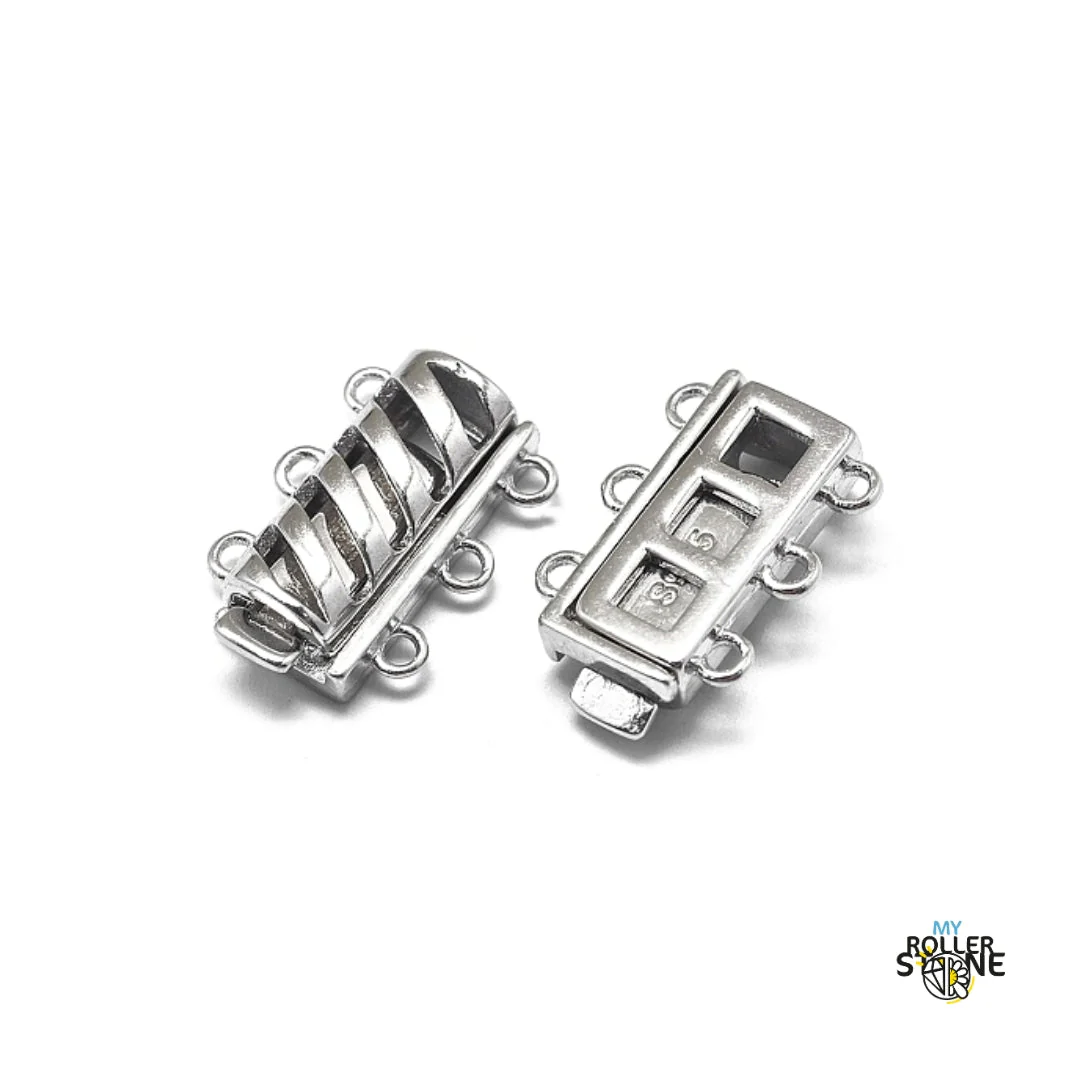 Fermoir Multi-brins Argent 925 - Image 4
