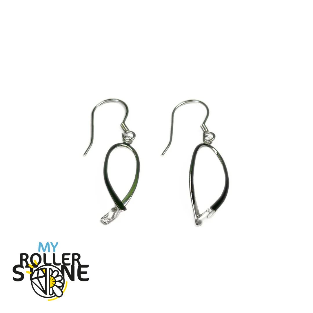 Fermoirs de Boucles d’Oreilles avec Bélières en Argent Sterling 925
