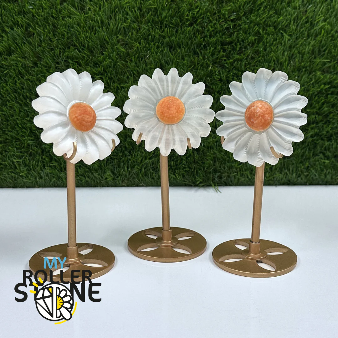 Fleur En Sélénite - Image 3