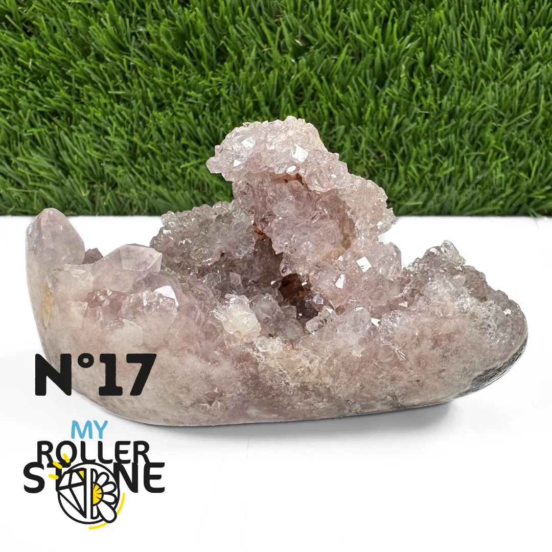 Géode Améthyste Rose du Brésil #17 - Image 2