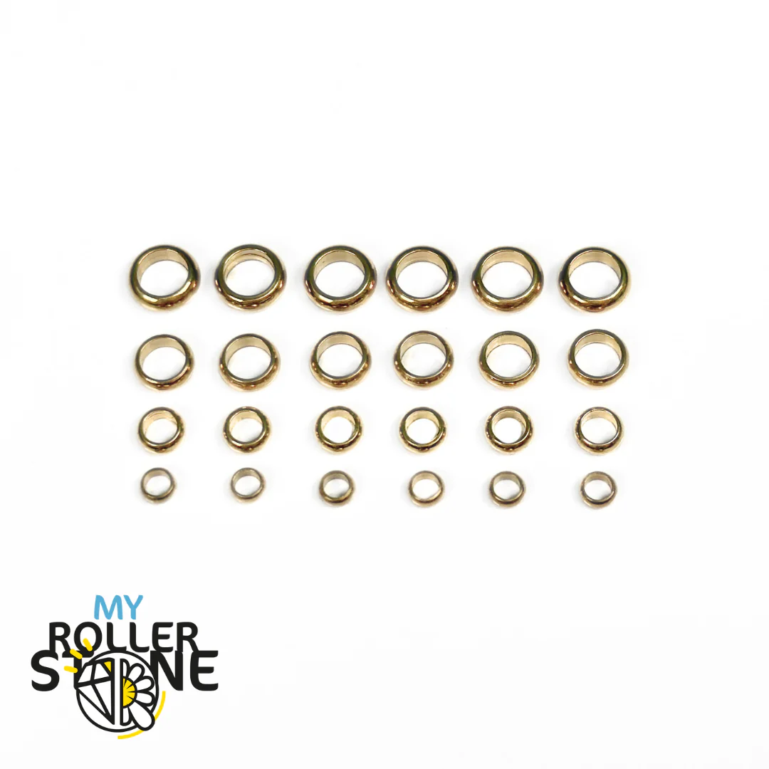 Kit de 80 Perles à Sertir en Acier Inoxydable - Image 3