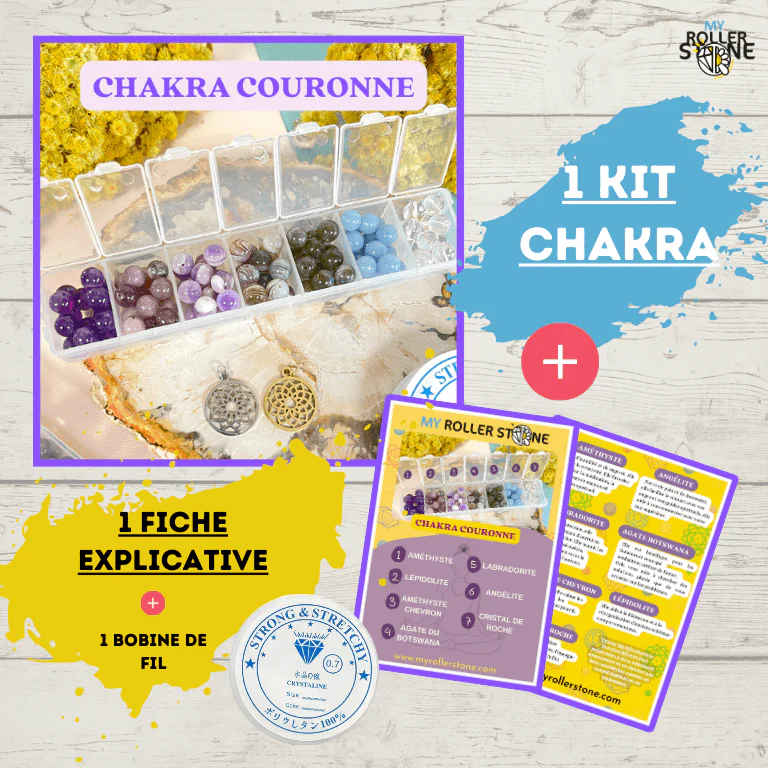 Kit perle chakra Couronne