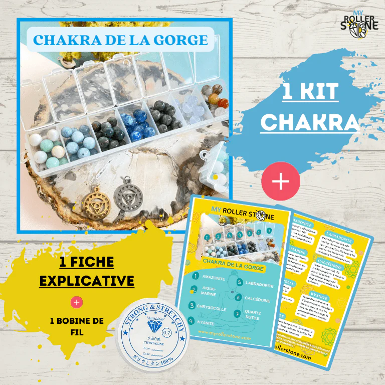 Kit perle chakra Gorge