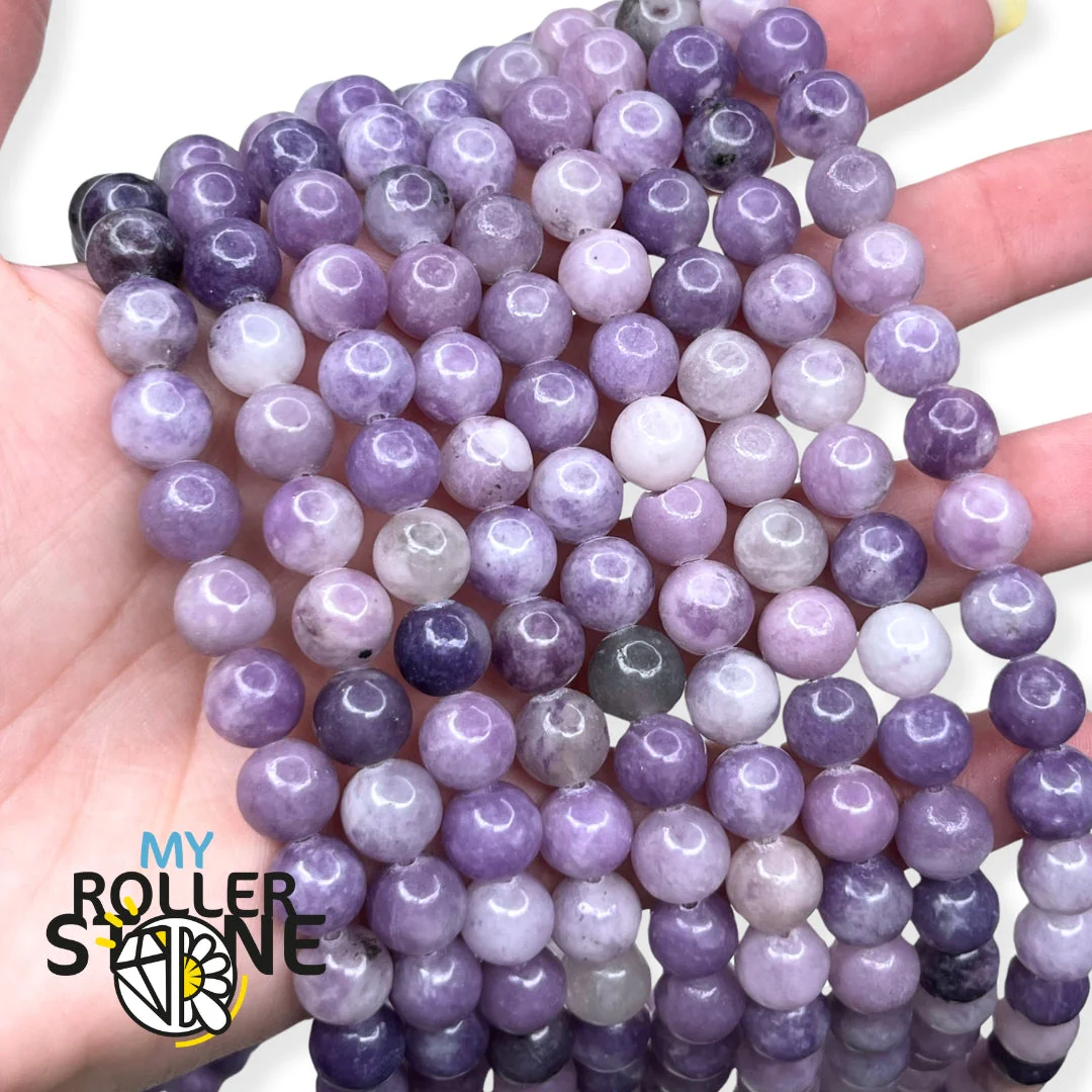 Perle Lépidolite AB
