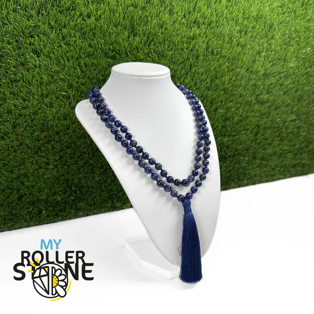 Mala 108 perles en Lapis Lazuli - Image 2