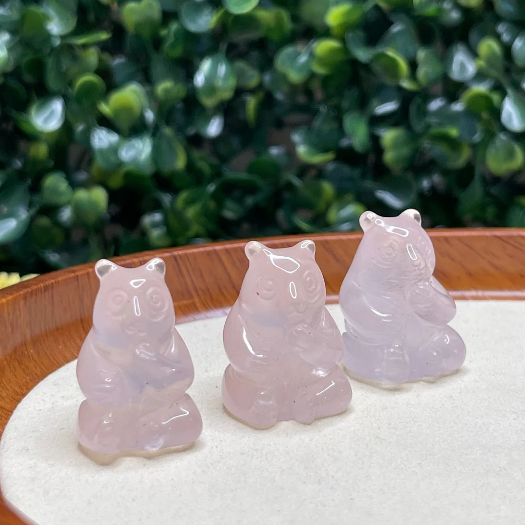 Ours en Quartz rose - Image 2