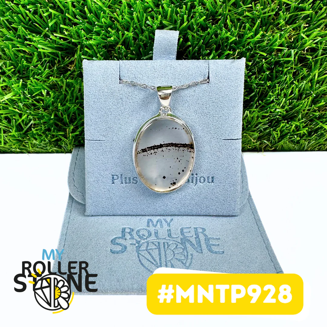 Pendentif Agate Montana Argent 925 (MNTP928)