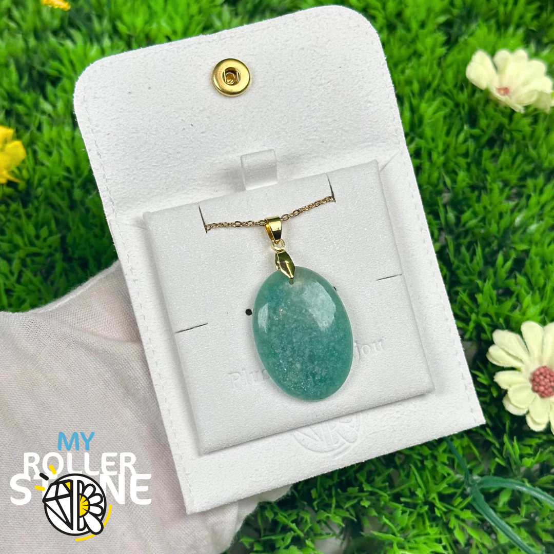 Pendentif Amazonite Brésil 5A - Image 2