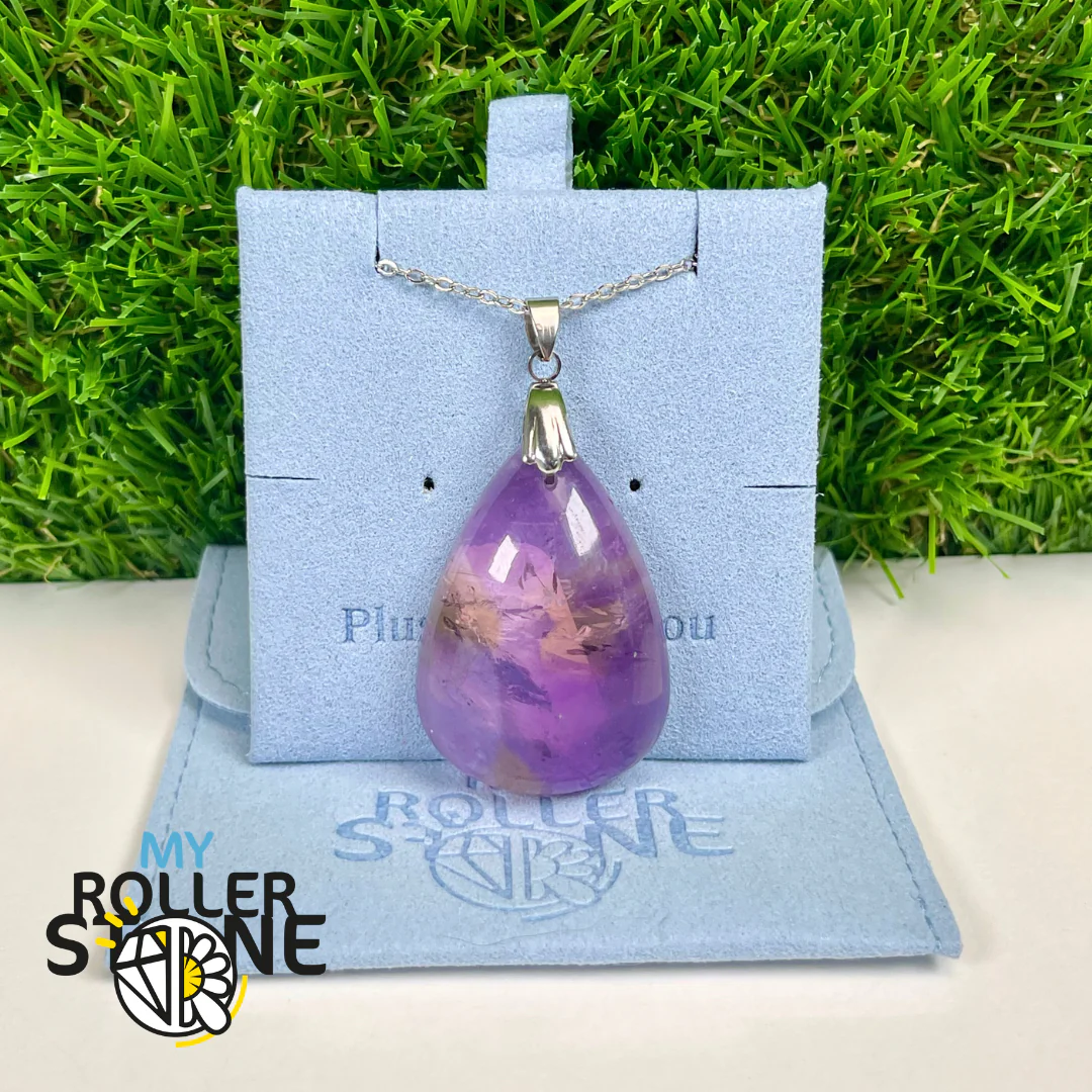 Pendentif Amétrine 5A percé - Image 3