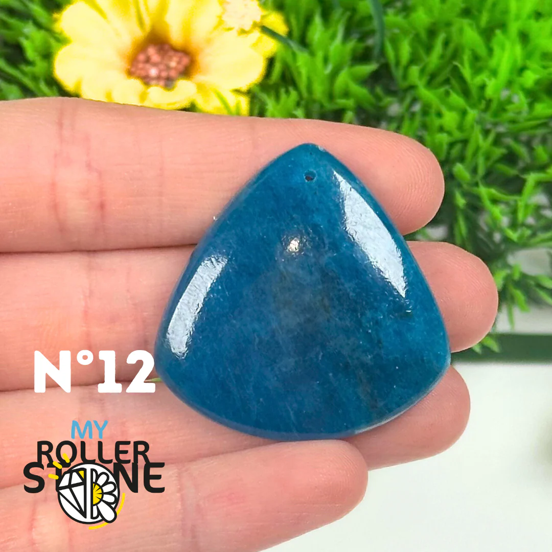 Pendentif Apatite bleue 5A - Image 13