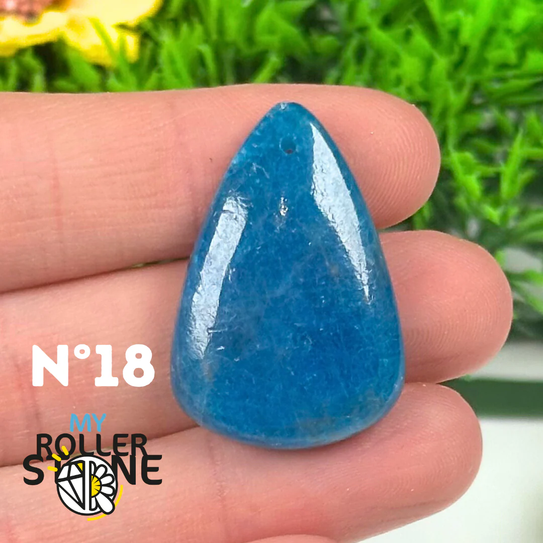 Pendentif Apatite bleue 5A - Image 19