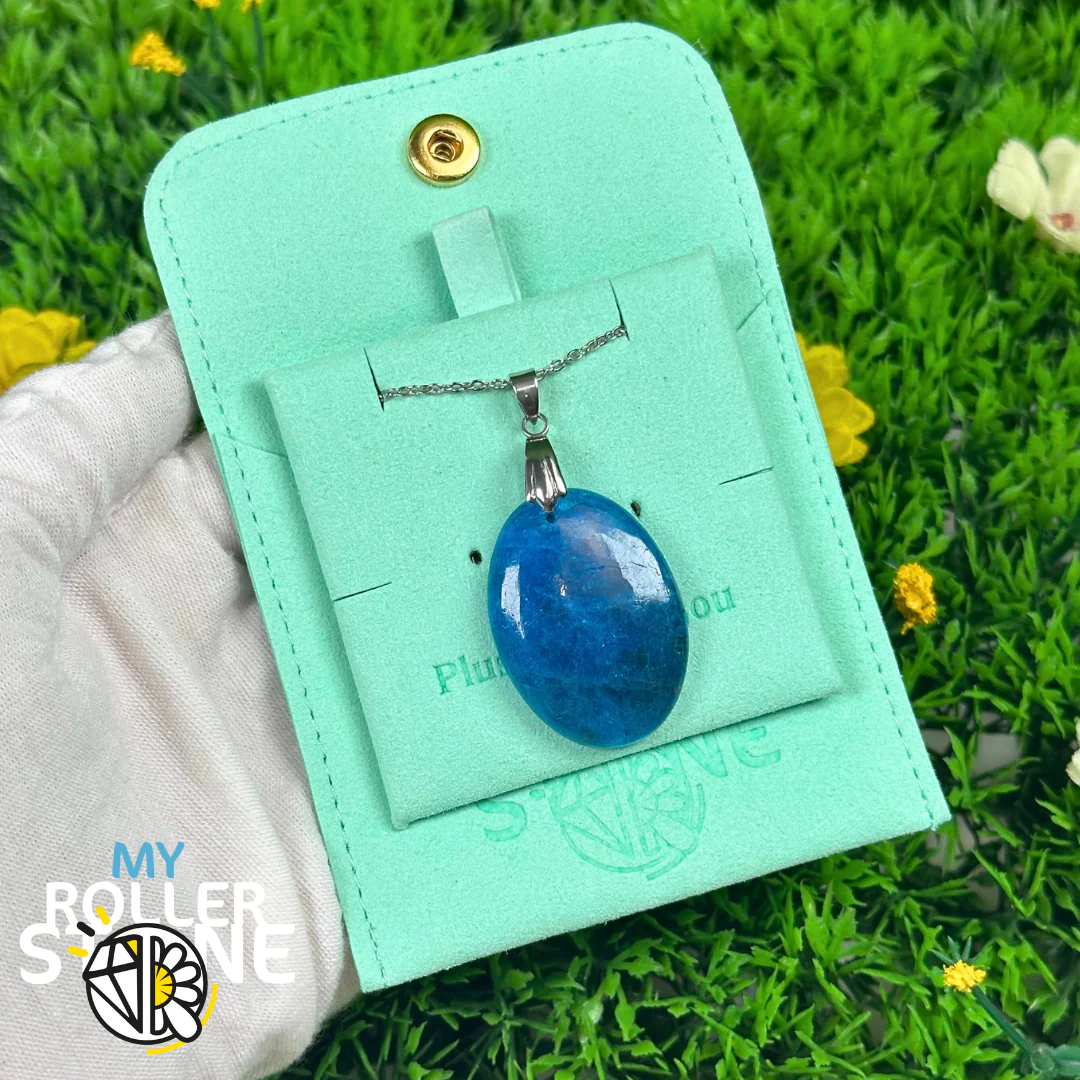 Pendentif Apatite bleue 5A - Image 2