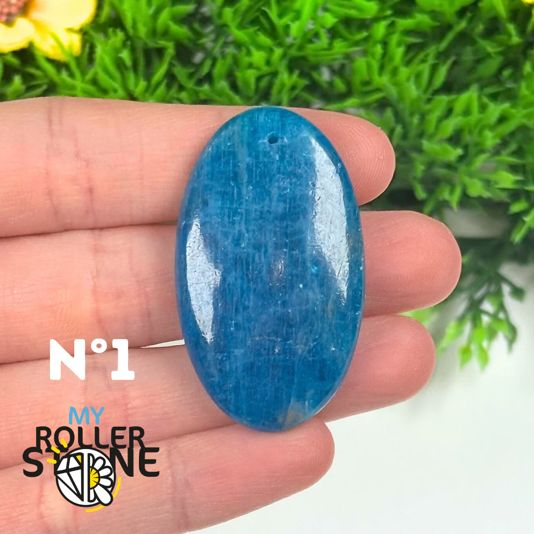 Pendentif Apatite bleue 5A - Image 3