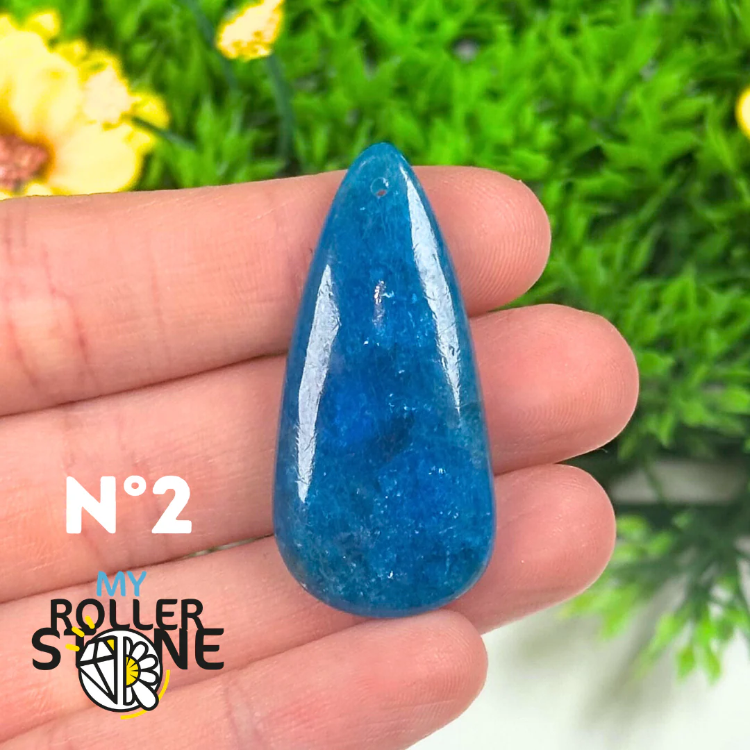 Pendentif Apatite bleue 5A - Image 4